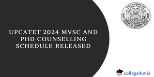 UPCATET 2024: MVSc & Ph.D. Counselling Schedule Released, Check Dates Here
